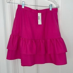 Bright pink j crew women’s skirt - new with tags!!